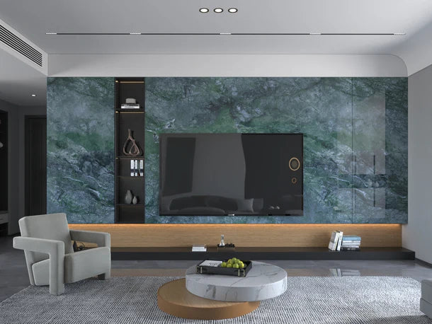 GREEN Marble Look Panel