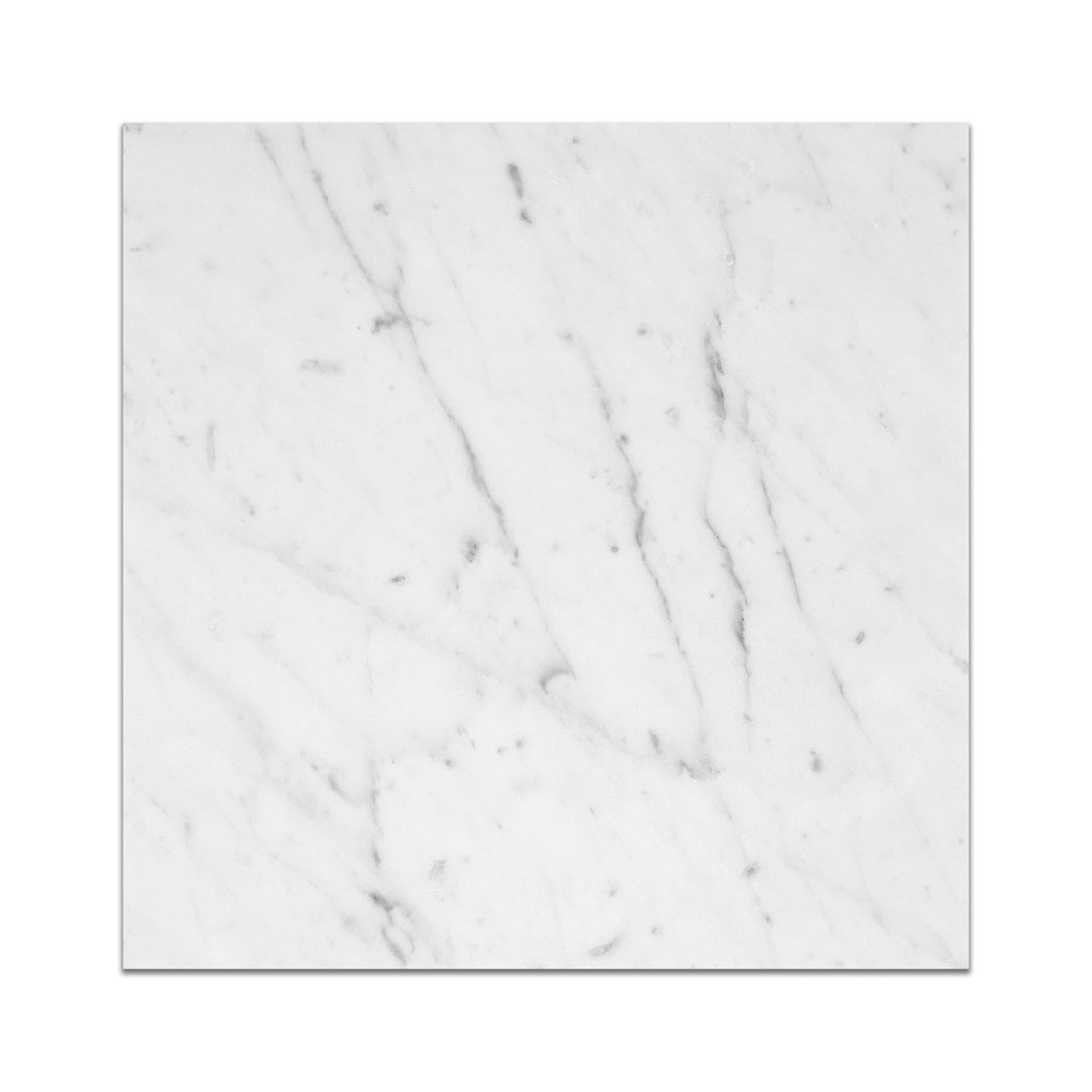 Bianco Carrara Marble Tile     (GST)
