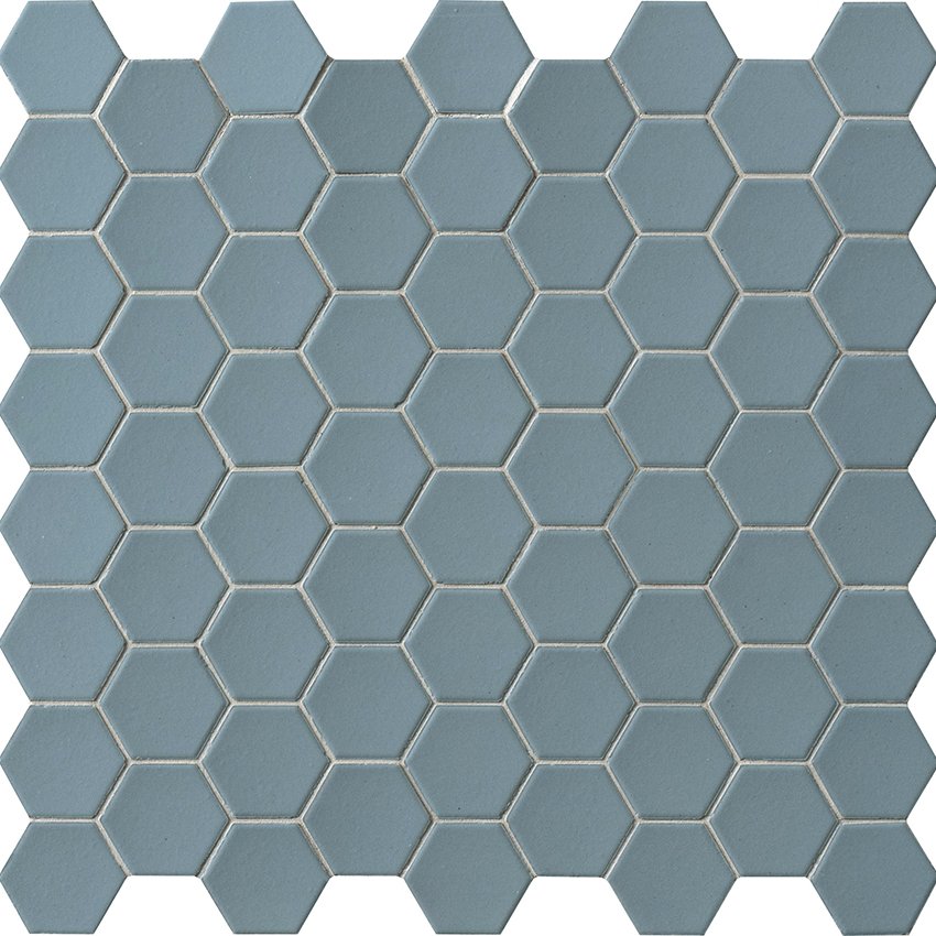 Hexa Aegean Blue Hex Mosaics (GST)