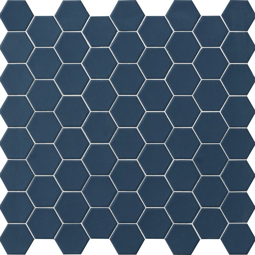 Hexa Aegean Blue Hex Mosaics (GST)