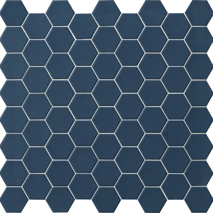 Hexa Aegean Blue Hex Mosaics (GST)