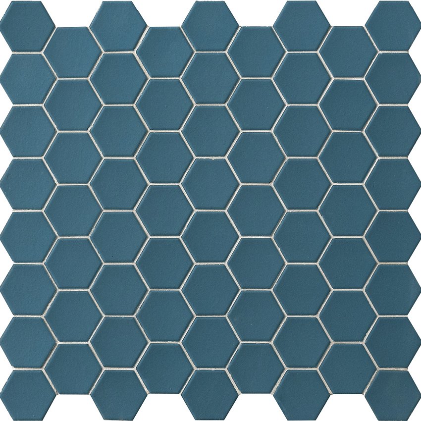 Hexa Aegean Blue Hex Mosaics (GST)