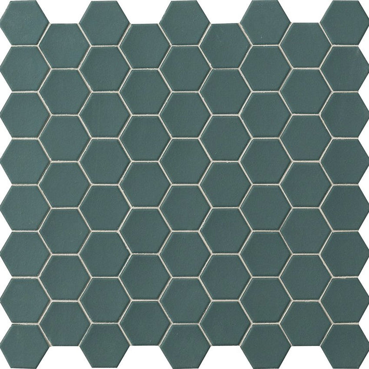 Hexa Aegean Blue Hex Mosaics (GST)