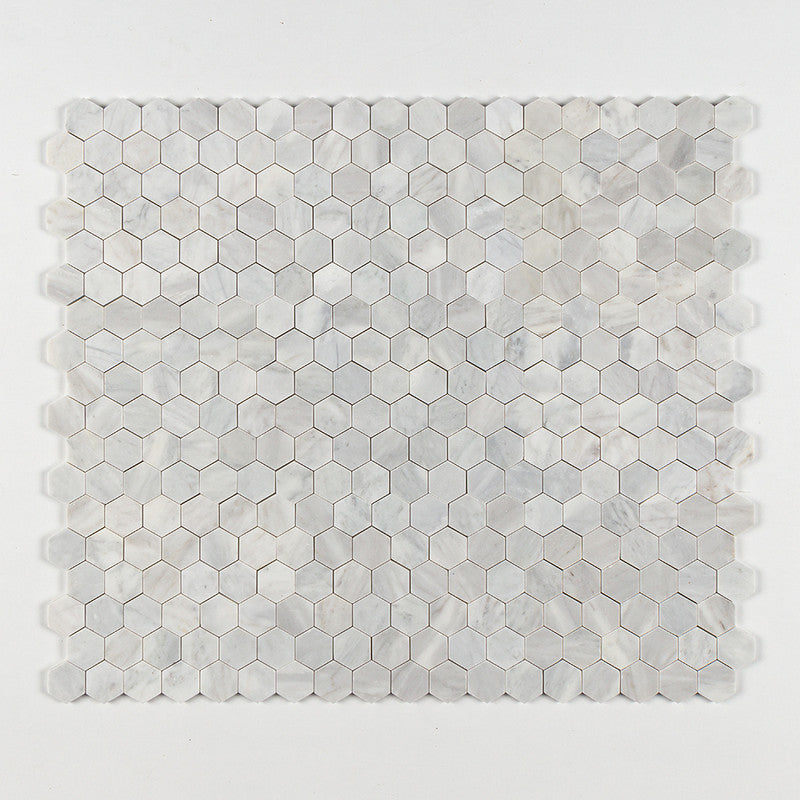 Avenza Honed Hexagon 2 Marble Mosaic (MYS)