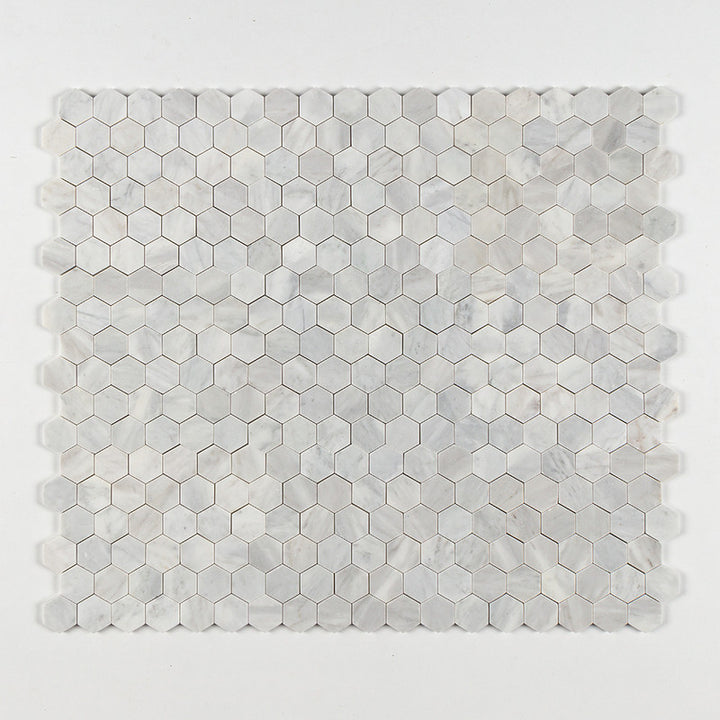 Avenza Honed Hexagon 2 Marble Mosaic (MYS)