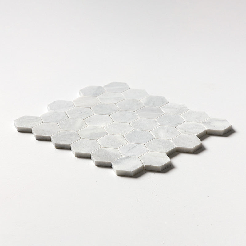 Avenza Honed Hexagon 2 Marble Mosaic (MYS)
