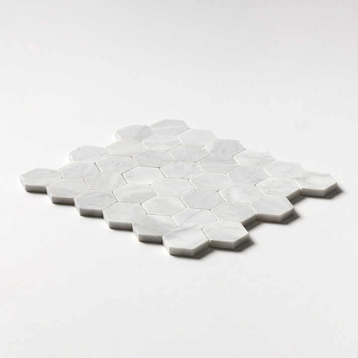 Avenza Honed Hexagon 2 Marble Mosaic (MYS)
