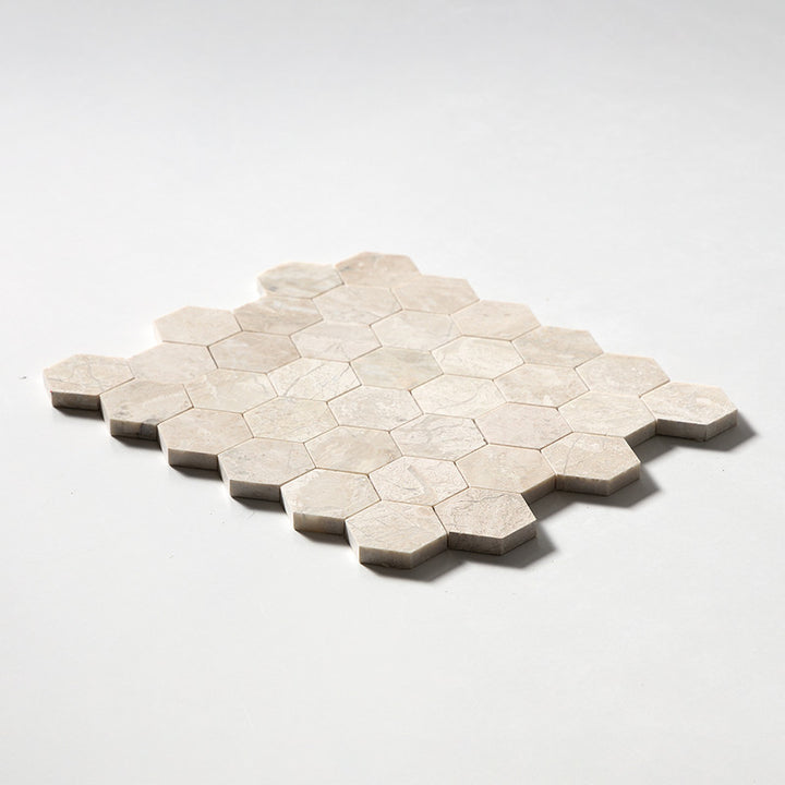 Diana Royal Polished Hexagon 2 Marble Mosaic (MYS)