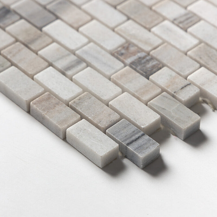 Verona Polished 5/8x1 1/4 Marble Mosaic (MYS)
