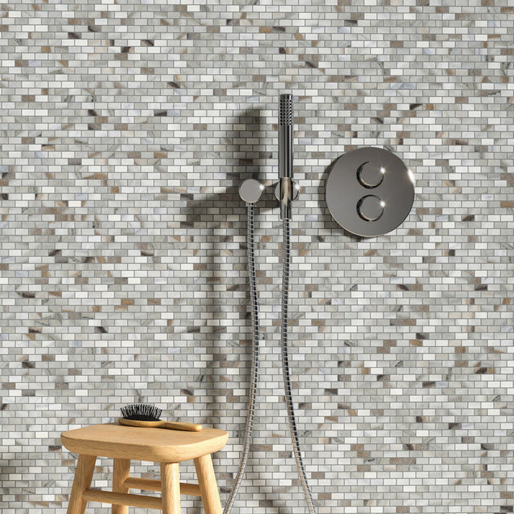 Verona Polished 5/8x1 1/4 Marble Mosaic (MYS)