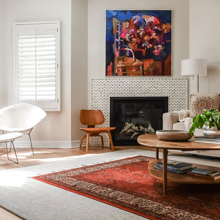 Skyline, Snow White Honed Monte Marble Mosaic (MYS)
