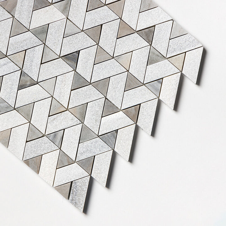 Skyline Multi Finish Monte Marble Mosaic (MYS)