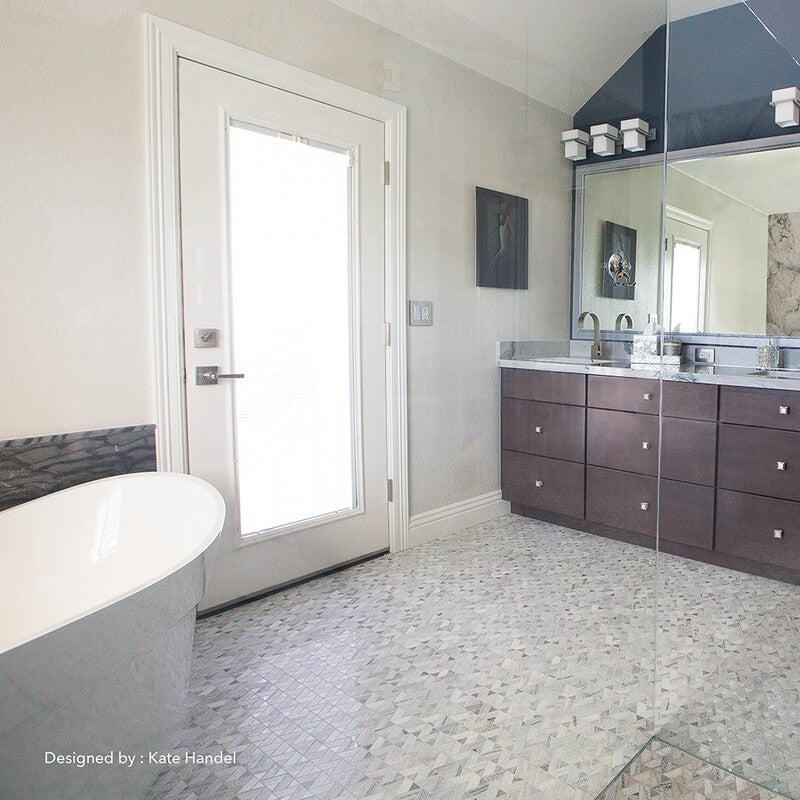 Skyline Multi Finish Monte Marble Mosaic (MYS)