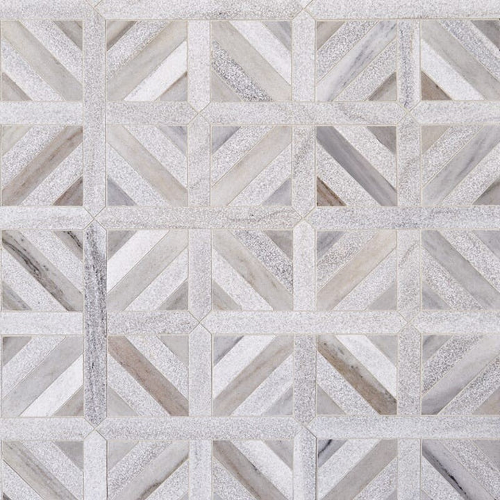 Skyline Multi Finish Ponte Basket Marble Mosaic (MYS)