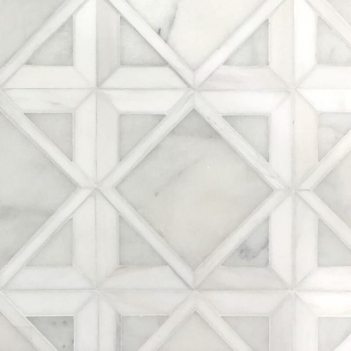 Snow White, Avalon Multi Finish Kent Marble Mosaic (MYS)