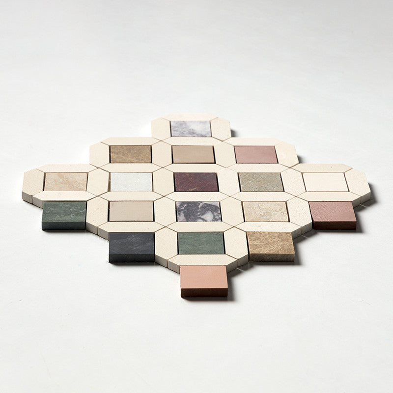 Blend Honed Louna Marble Mosaic (MYS)