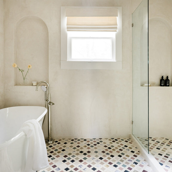 Blend Honed Louna Marble Mosaic (MYS)