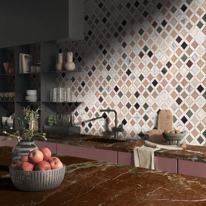 Blend Honed Louna Marble Mosaic (MYS)