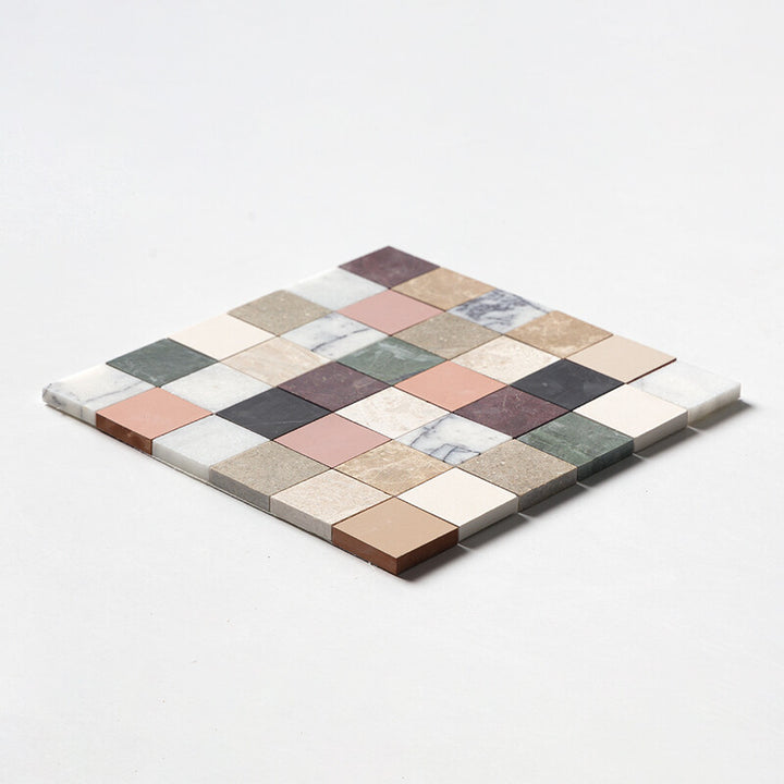 Blend Honed San Tropez Marble Mosaic (MYS)