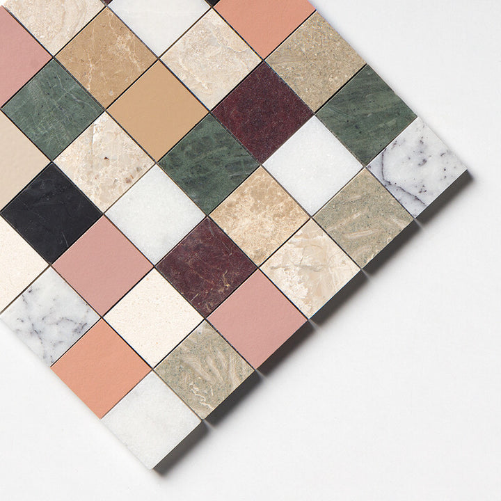 Blend Honed San Tropez Marble Mosaic (MYS)