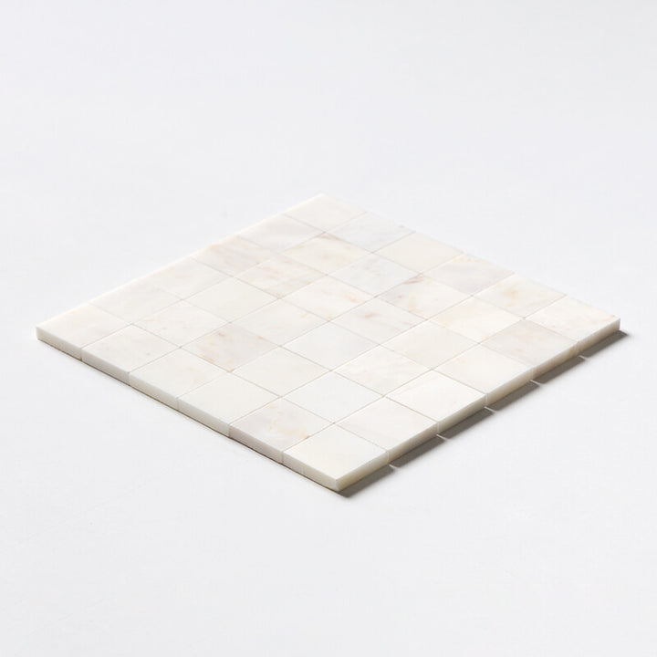 Calacatta Amber Honed 2x2 Marble Mosaic (MYS)