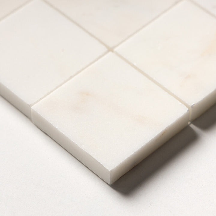 Calacatta Amber Honed 2x2 Marble Mosaic (MYS)