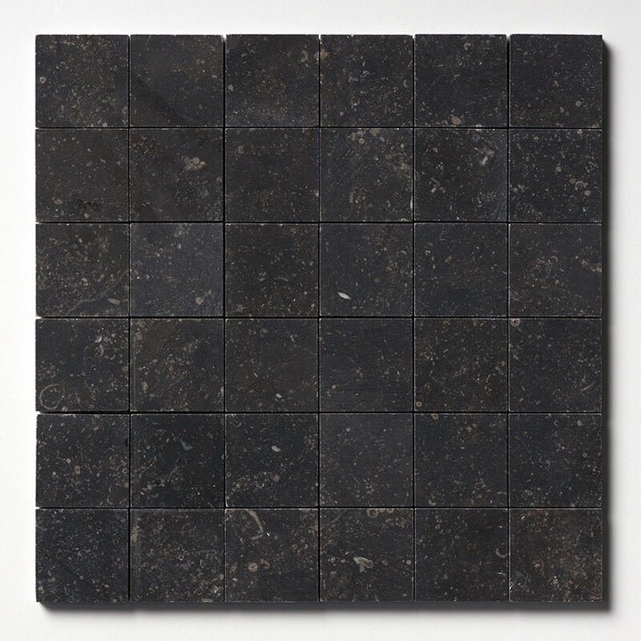 Belgium Blue Honed 2x2 Limestone Mosaic (MYS)