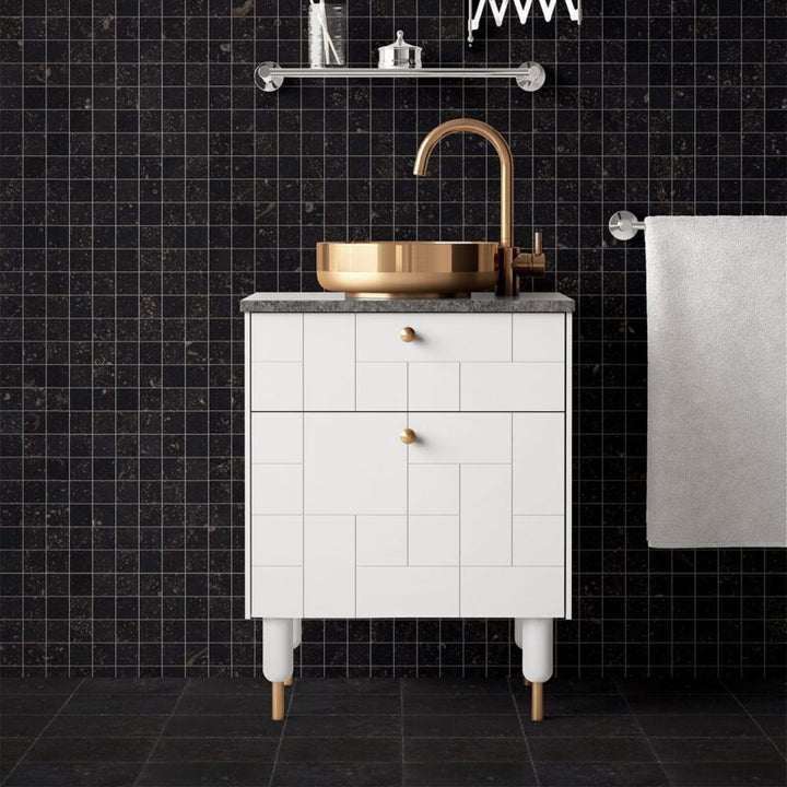 Belgium Blue Honed 2x2 Limestone Mosaic (MYS)