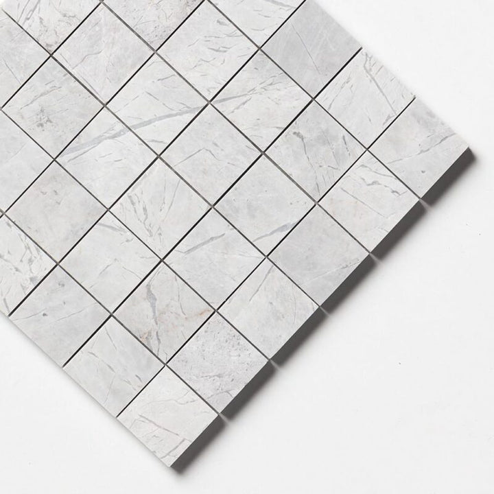 Avalanche Honed 2x2 Marble Mosaic (MYS)