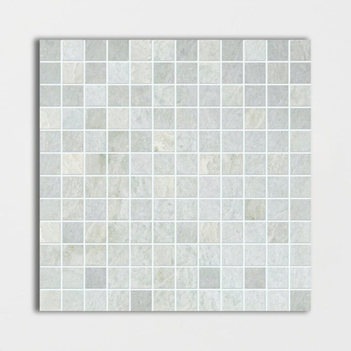 Ming Green Polished 1x1 Marble Mosaic (MYS)