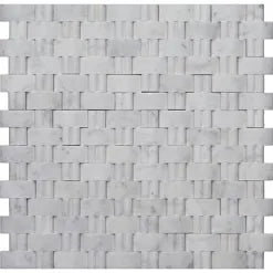 Bianco Carrara ®   Series  Mosaics (Group 1 of 2)(S&Y)