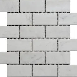 Bianco Carrara ®   Series  Mosaics (Group 1 of 2)(S&Y)