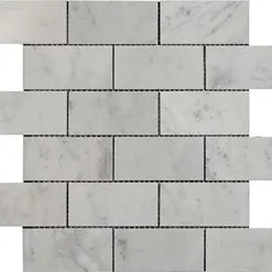 Bianco Carrara ®   Series  Mosaics (Group 1 of 2)(S&Y)