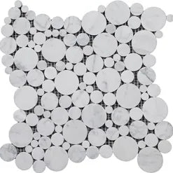 Bianco Carrara ®   Series  Mosaics (Group 1 of 2)(S&Y)