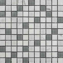 Bianco Carrara ®   Series  Mosaics (Group 1 of 2)(S&Y)
