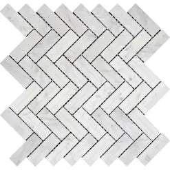 Bianco Carrara ®   Series  Mosaics (Group 2 of 2) (S&Y)