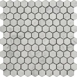 Bianco Carrara ®   Series  Mosaics (Group 1 of 2)(S&Y)