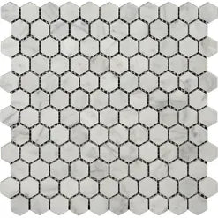 Bianco Carrara ®   Series  Mosaics (Group 2 of 2) (S&Y)