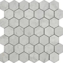 Bianco Carrara ®   Series  Mosaics (Group 1 of 2)(S&Y)