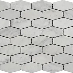 Bianco Carrara ®   Series  Mosaics (Group 1 of 2)(S&Y)