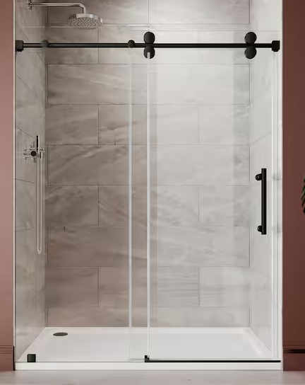 Unikoo Frameless Single Slide Shower Door UKS04