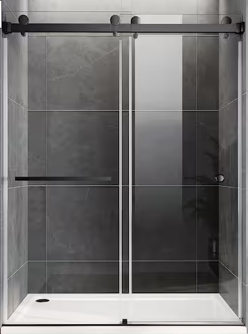 Unikoo Frameless Bypass Shower Door UKD01