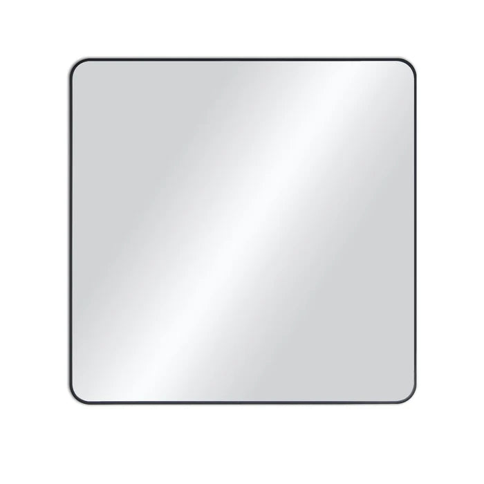 36" x 36" Shatterproof Wall Mount Metal Frame Mirror - FM2-3636 (CF)