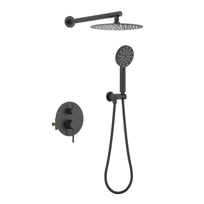 Halo Pressure Balanced 2-Function Wall Mount Shower System with Rough-in Valve - CSF-4003 (CF)