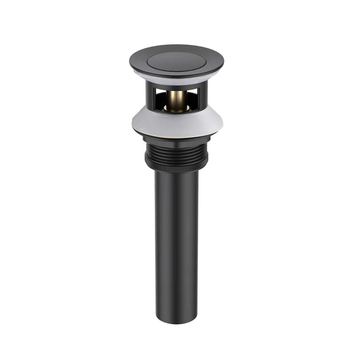 Bathroom Sink Pop Up Drain Stopper Small Cover with Overflow - PW-100 (CF)