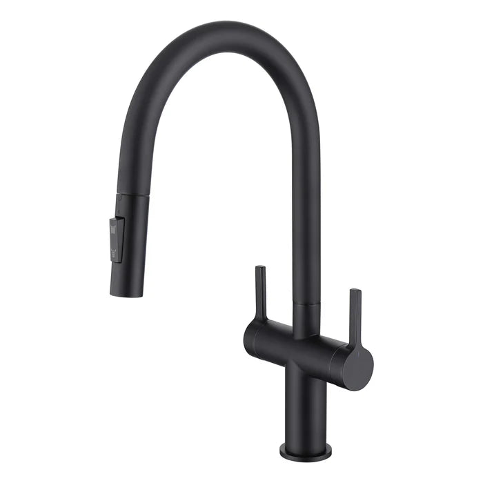 Neo Single Hole Two Handle Pull Down Kitchen Faucet - CKF-2020 (CF)