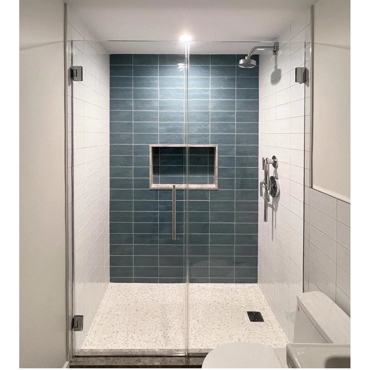 iStyle Frameless Pivot Shower Door Mikos