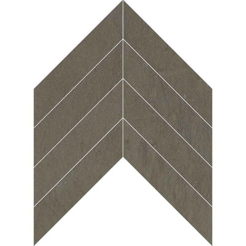 Bosphorus Honed Chevron Waterjet Limestone Mosaic (MYS)