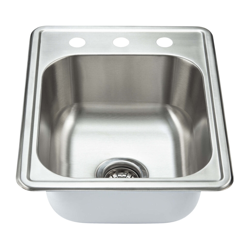 Fine Fixtures Top Mount Single Kitchen Sink