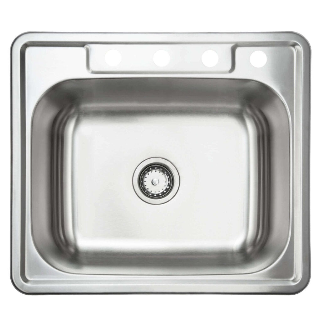 Fine Fixtures Top Mount Single Kitchen Sink